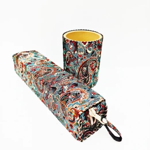 جا قلمی لیوانی و کیف درب دار سنتی ترمه