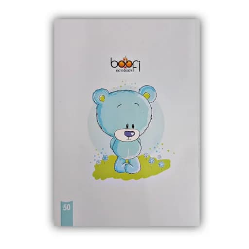 دفتر خط تحریری بوفی ۵۰برگ