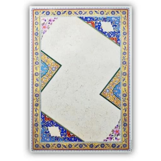 کاغذگلاسه ابروباد چاپی A3 طرح چلیپا(۲۰ برگ، ۲ طرح)