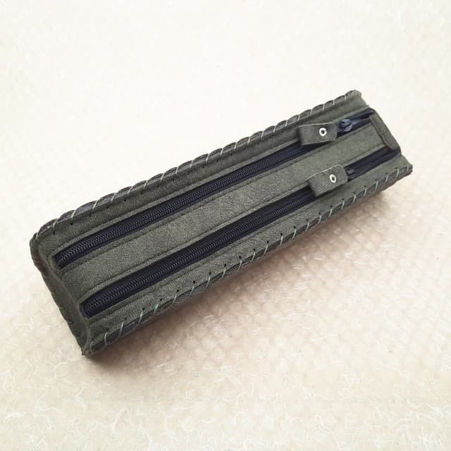 کیف جا قلمی اشپالت دو زیپ