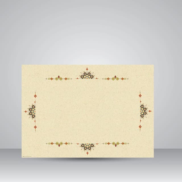 کاغذ ابروباد چاپی A4/کد۹۲۷ (10برگ)