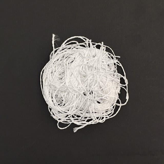 لیقه ابریشم طبیعی براق بزرگ/ نی نگار