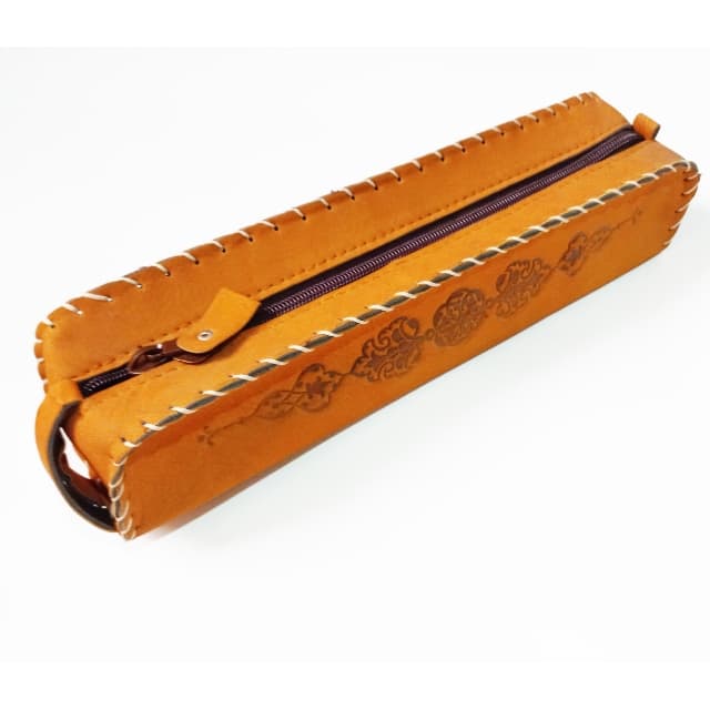 کیف جا قلمی زیپ دار طرح دار