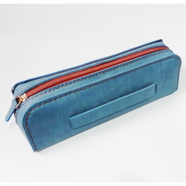 کیف جا قلمی زیپ دار چرم مصنوعی